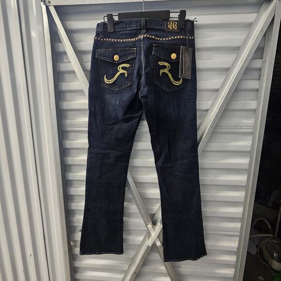 Rock & Republic Dark Wash Kassandra Jeans Size 8 - Picture 2 of 7